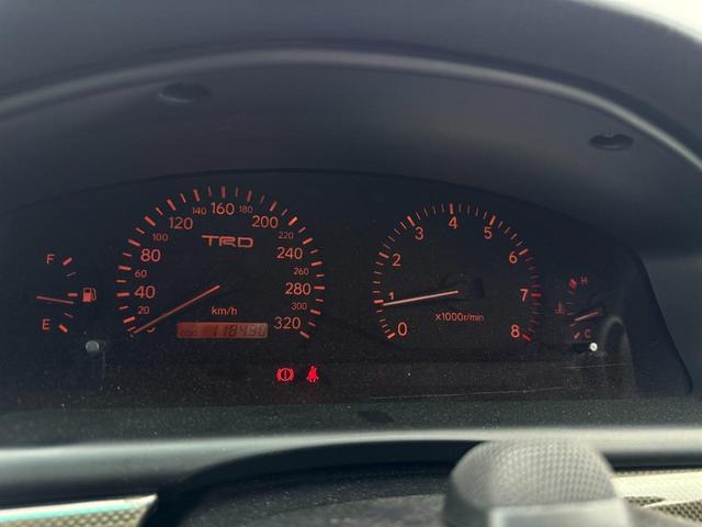 クレスタ ルラーンＳ　買取車両　１ＪＺターボエンジン載替　５速ＭＴ載替　ＷＯＲＫランベリックＬＤ１　前置きインタークーラー　車高調　ＨＫＳエアクリ　サンルーフ　砲弾マフラー　ＴＲＤメーター交換　後期最終モデル　改造変更済み（35枚目）