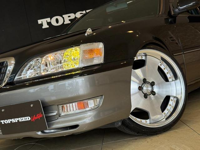 クレスタ ルラーンＳ　買取車両　１ＪＺターボエンジン載替　５速ＭＴ載替　ＷＯＲＫランベリックＬＤ１　前置きインタークーラー　車高調　ＨＫＳエアクリ　サンルーフ　砲弾マフラー　ＴＲＤメーター交換　後期最終モデル　改造変更済み（47枚目）