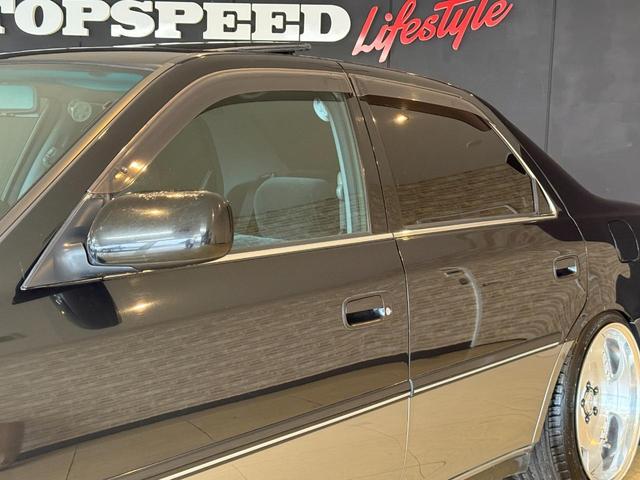 クレスタ ルラーンＳ　買取車両　１ＪＺターボエンジン載替　５速ＭＴ載替　ＷＯＲＫランベリックＬＤ１　前置きインタークーラー　車高調　ＨＫＳエアクリ　サンルーフ　砲弾マフラー　ＴＲＤメーター交換　後期最終モデル　改造変更済み（49枚目）