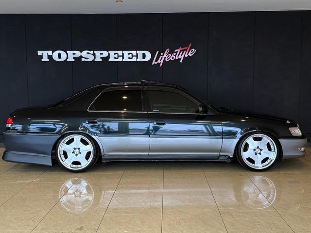 クレスタ ルラーンＳ　買取車両　１ＪＺターボエンジン載替　５速ＭＴ載替　ＷＯＲＫランベリックＬＤ１　前置きインタークーラー　車高調　ＨＫＳエアクリ　サンルーフ　砲弾マフラー　ＴＲＤメーター交換　後期最終モデル　改造変更済み（58枚目）