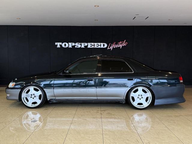 クレスタ ルラーンＳ　買取車両　１ＪＺターボエンジン載替　５速ＭＴ載替　ＷＯＲＫランベリックＬＤ１　前置きインタークーラー　車高調　ＨＫＳエアクリ　サンルーフ　砲弾マフラー　ＴＲＤメーター交換　後期最終モデル　改造変更済み（71枚目）