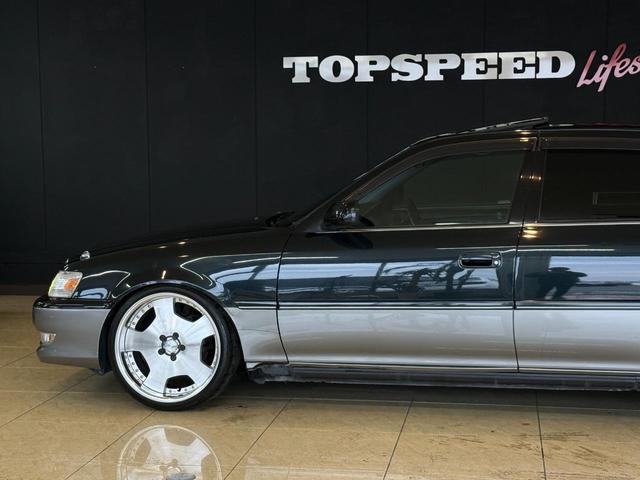 クレスタ ルラーンＳ　買取車両　１ＪＺターボエンジン載替　５速ＭＴ載替　ＷＯＲＫランベリックＬＤ１　前置きインタークーラー　車高調　ＨＫＳエアクリ　サンルーフ　砲弾マフラー　ＴＲＤメーター交換　後期最終モデル　改造変更済み（72枚目）