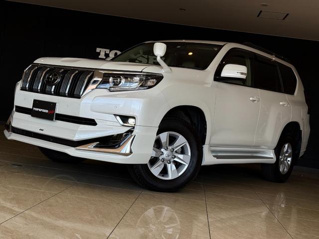 ランドクルーザープラド TX ディーゼルターボ サンルーフ モデリスタエアロ シートカバー 4WD ナビ バックカメラ(41枚目)