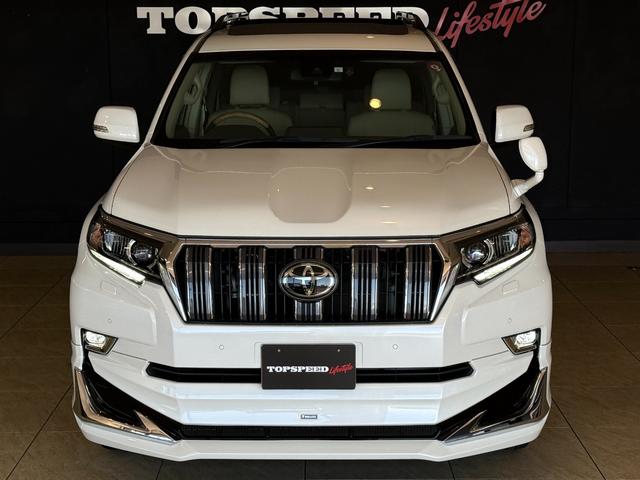 ランドクルーザープラド TX ディーゼルターボ サンルーフ モデリスタエアロ シートカバー 4WD ナビ バックカメラ(45枚目)