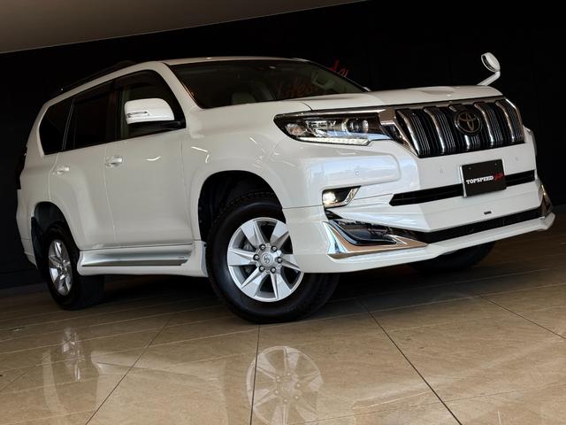 ランドクルーザープラド TX ディーゼルターボ サンルーフ モデリスタエアロ シートカバー 4WD ナビ バックカメラ(48枚目)