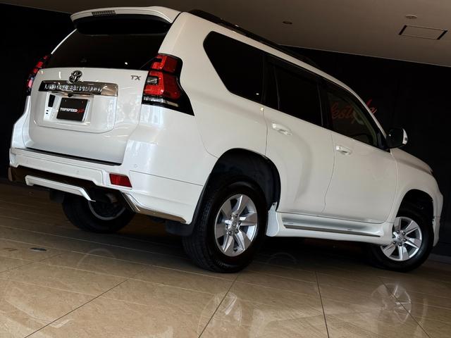 ランドクルーザープラド TX ディーゼルターボ サンルーフ モデリスタエアロ シートカバー 4WD ナビ バックカメラ(58枚目)