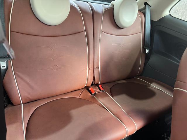 500 ハッピー! 1.2 8V 電動サンルーフ/茶革レザーシート/限定車/ETC(3枚目)