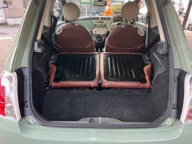 500 ハッピー! 1.2 8V 電動サンルーフ/茶革レザーシート/限定車/ETC(15枚目)