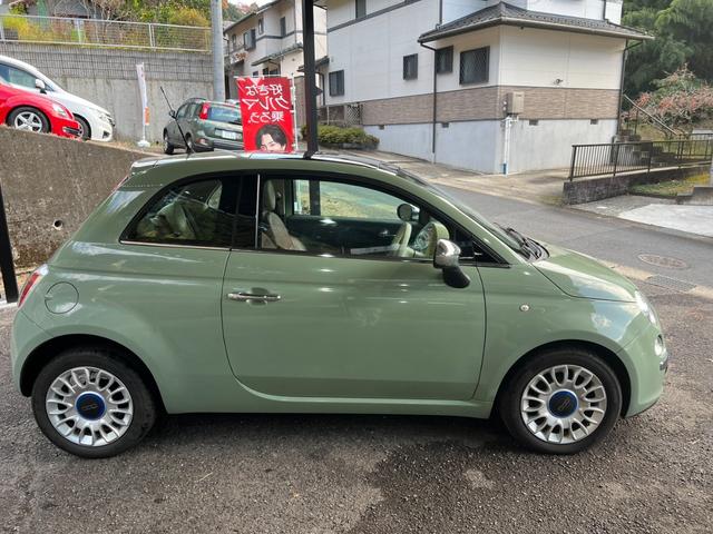 500 ハッピー! 1.2 8V 電動サンルーフ/茶革レザーシート/限定車/ETC(34枚目)