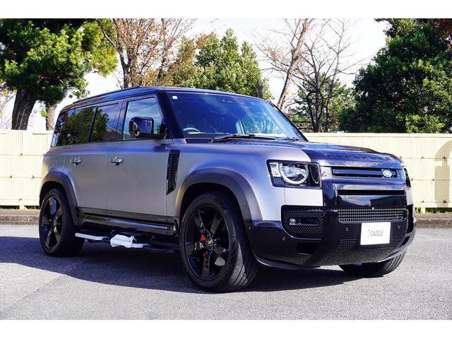 ディフェンダー 110X D300 サテンラッピング/純正2インチスタイル50982AW/スライディングパノマミックルーフ/サイドステップ/MERIDIANサウンド/地デジBカメラ/Bluetooth/ドラレコ/ETC/クールBOX(3枚目)