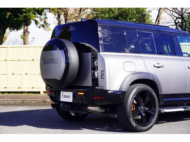 ディフェンダー 110X D300 サテンラッピング/純正2インチスタイル50982AW/スライディングパノマミックルーフ/サイドステップ/MERIDIANサウンド/地デジBカメラ/Bluetooth/ドラレコ/ETC/クールBOX(74枚目)