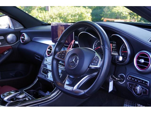 Ｃクラスステーションワゴン Ｃ２００　ステーションワゴン　スポーツ本革仕様　赤革シート／社外１９ＡＷ／社外フロントリップ／グリル／純正ナビ／ＴＶ／Ｂカメラ／Ｂｌｕｅｔｏｏｔｈ／ＥＴＣ／レーダーセーフティＰＫＧ／ブルメスターサウンド／（9枚目）