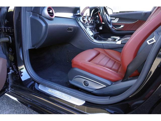 Ｃクラスステーションワゴン Ｃ２００　ステーションワゴン　スポーツ本革仕様　赤革シート／社外１９ＡＷ／社外フロントリップ／グリル／純正ナビ／ＴＶ／Ｂカメラ／Ｂｌｕｅｔｏｏｔｈ／ＥＴＣ／レーダーセーフティＰＫＧ／ブルメスターサウンド／（18枚目）