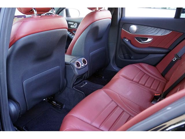Ｃクラスステーションワゴン Ｃ２００　ステーションワゴン　スポーツ本革仕様　赤革シート／社外１９ＡＷ／社外フロントリップ／グリル／純正ナビ／ＴＶ／Ｂカメラ／Ｂｌｕｅｔｏｏｔｈ／ＥＴＣ／レーダーセーフティＰＫＧ／ブルメスターサウンド／（22枚目）