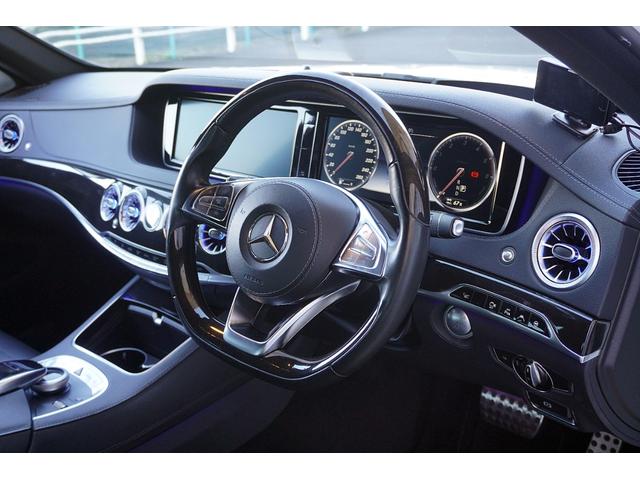 Ｓクラス Ｓ３００ｈエクスクルーシブ　ＡＭＧライン／黒革シート／ＡＭＧ２０ＡＷ／純正ナビ／ＴＶ／Ｂカメラ／Ｂｌｕｅｔｏｏｔｈ／ブルメスターサウンド／３６０度カメラ／パノマミックルーフ／ヘッドアップディスプレイ／（9枚目）