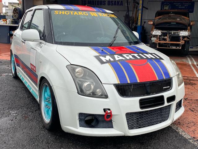 スイフト スポーツ　・ワタナベホイール・社外マフラー・車高調・バケットシート（4枚目）