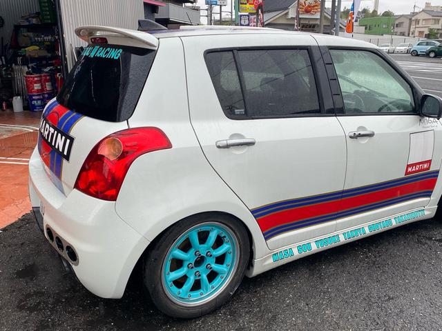 スイフト スポーツ　・ワタナベホイール・社外マフラー・車高調・バケットシート（6枚目）