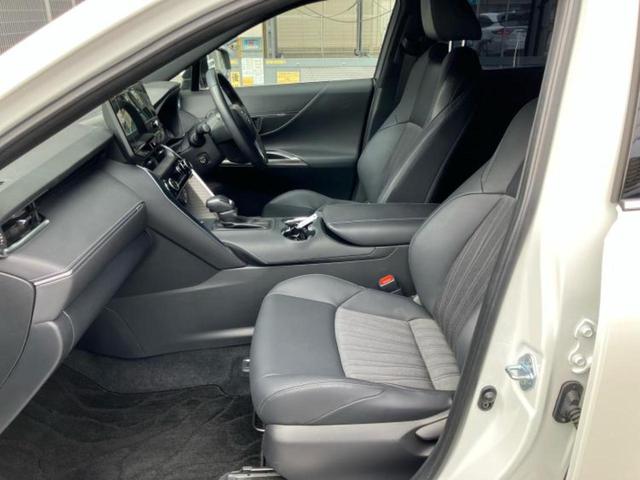 ハリアー Ｇ　保証書／ディスプレイオーディオ＋ナビ８インチ／デジタルインナーミラー／衝突安全装置／車線逸脱防止支援システム／シート　ハーフレザー／パーキングアシスト　バックガイド／電動バックドア　バックカメラ（6枚目）