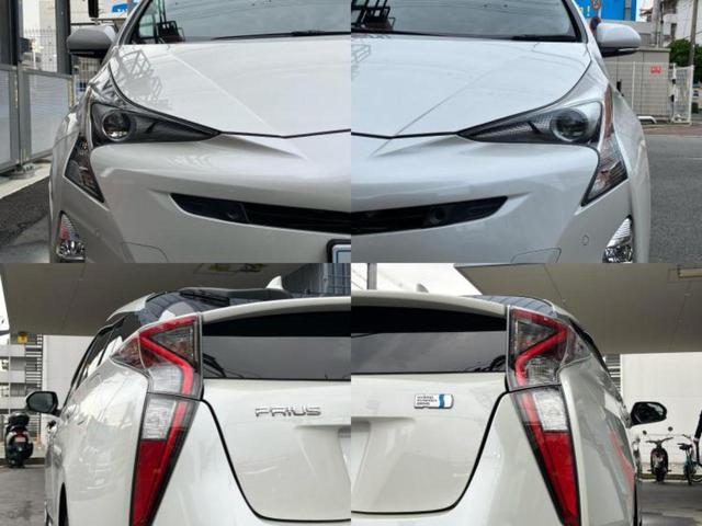 プリウス Ｓセーフティプラス　新品タイヤ／純正　メモリーナビ／トヨタセーフティセンス／車線逸脱防止支援システム／ドライブレコーダー　社外／ヘッドランプ　ＬＥＤ／Ｂｌｕｅｔｏｏｔｈ接続／ＥＴＣ／ＥＢＤ付ＡＢＳ／横滑り防止装置（48枚目）