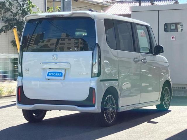 Ｎ－ＢＯＸカスタム ターボ　保証書／純正　９インチ　ナビ／ホンダセンシング／両側電動スライドドア／車線逸脱防止支援システム／パーキングアシスト　バックガイド／ドライブレコーダー　純正／ヘッドランプ　ＬＥＤ　ターボ　バックカメラ（3枚目）