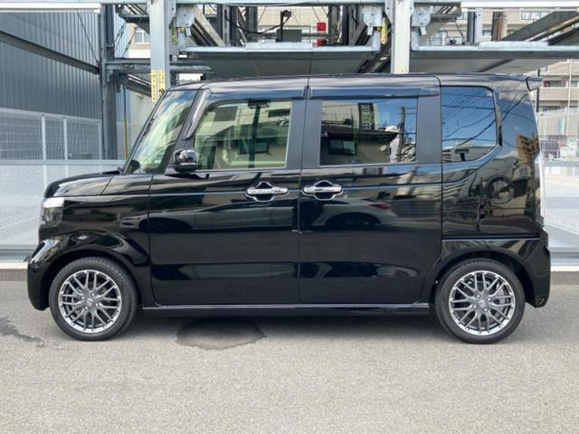 Ｎ－ＢＯＸカスタム ターボ　保証書／純正　８インチ　ＳＤナビ／ホンダセンシング／両側電動スライドドア／シートヒーター／車線逸脱防止支援システム／シート　ハーフレザー／パーキングアシスト　バックガイド　ターボ　衝突被害軽減システム（2枚目）