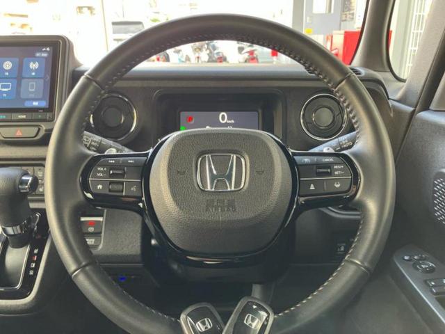 Ｎ－ＢＯＸカスタム ターボ　保証書／純正　８インチ　ＳＤナビ／ホンダセンシング／両側電動スライドドア／シートヒーター／車線逸脱防止支援システム／シート　ハーフレザー／パーキングアシスト　バックガイド　ターボ　衝突被害軽減システム（15枚目）