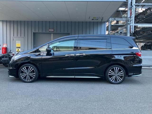 オデッセイ アブソルート・２０ｔｈアニバーサリー　保証書／純正　８インチ　ＳＤナビ／フリップダウンモニター　純正　１１インチ／ホンダセンシング／両側電動スライドドア／車線逸脱防止支援システム／シート　ハーフレザー　衝突被害軽減システム　バックカメラ（2枚目）