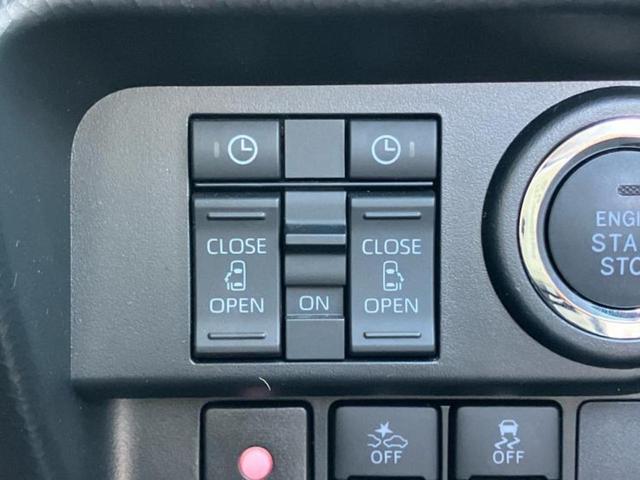 ルーミー カスタムＧ　純正　ナビ／フリップダウンモニター　純正　１２．１インチ／スマートアシスト（トヨタ・ダイハツ）／両側電動スライドドア／車線逸脱防止支援システム／パーキングアシスト　バックガイド　衝突被害軽減システム（34枚目）