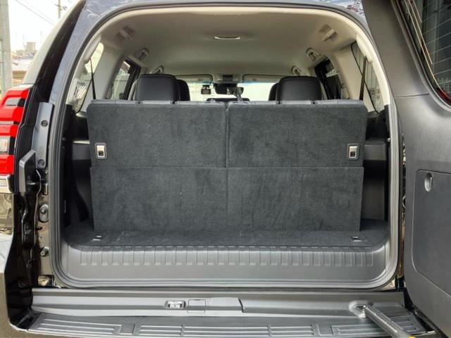 ランドクルーザープラド 4WD TX Lパッケージ 純正エアロ/保証書/純正 9インチ SDナビ/トヨタセーフティセンス/シートヒーター/車線逸脱防止支援システム/シート フルレザー/パーキングアシスト バックガイド/ドライブレコーダー 純正 革シート(20枚目)