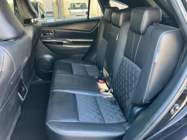 ハリアー プレミアム　保証書／純正　９インチ　ＳＤナビ／トヨタセーフティセンス／車線逸脱防止支援システム／シート　ハーフレザー／電動バックドア／ドライブレコーダー　社外／ヘッドランプ　ＬＥＤ／Ｂｌｕｅｔｏｏｔｈ接続　ＥＴＣ（7枚目）