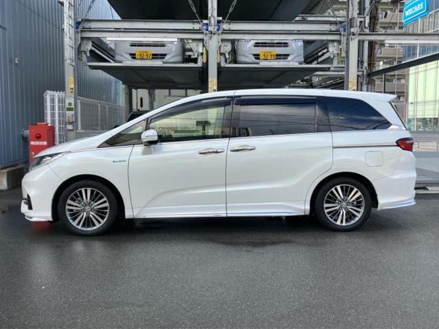 オデッセイハイブリッド ハイブリッドアブソルート・ＥＸホンダセンシング　保証書／純正　９インチ　ＳＤナビ／ホンダセンシング／両側電動スライドドア／シートヒーター　前席／マルチビューカメラシステム／車線逸脱防止支援システム／シート　ハーフレザー　衝突被害軽減システム　記録簿（2枚目）
