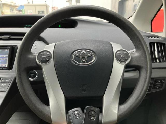 プリウス S 保証書/社外 SDナビ/ETC/EBD付ABS/横滑り防止装置/アイドリングストップ/ワンセグTV/DVD/エアバッグ 運転席/エアバッグ 助手席/エアバッグ サイド ワンオーナー DVD再生(14枚目)