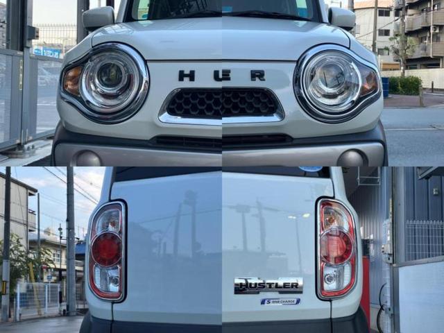 ハスラー G 新品タイヤ/保証書/純正 8インチ SDナビ/セーフティサポート(スズキ)/シートヒーター 前席/ドライブレコーダー 前後/ヘッドランプ HID/Bluetooth接続/HDMI接続/ETC ドラレコ(47枚目)