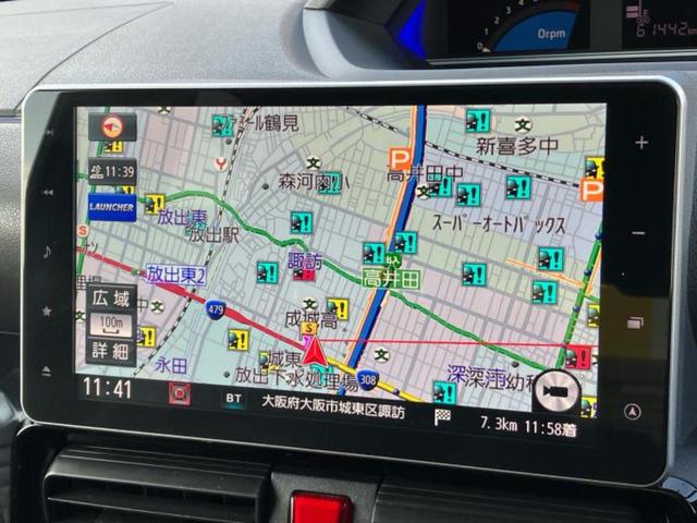 タント カスタムＲＳ　保証書／純正　９インチ　ＳＤナビ／スマートアシスト（トヨタ・ダイハツ）／両側電動スライドドア／シートヒーター　前席／パノラマモニター／車線逸脱防止支援システム／シート　ハーフレザー　全周囲カメラ（10枚目）
