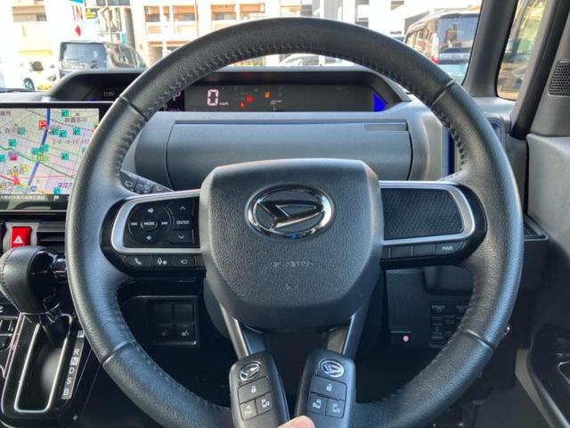 タント カスタムＲＳ　保証書／純正　９インチ　ＳＤナビ／スマートアシスト（トヨタ・ダイハツ）／両側電動スライドドア／シートヒーター　前席／パノラマモニター／車線逸脱防止支援システム／シート　ハーフレザー　全周囲カメラ（15枚目）