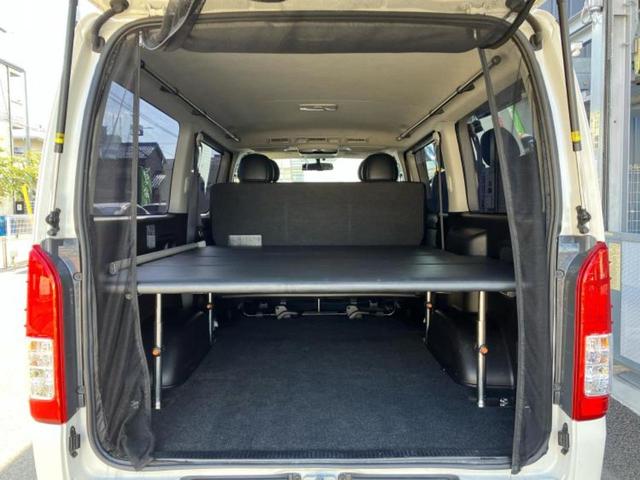 ハイエースバン ロングスーパーGLダークプライム 新品タイヤ/保証書/社外 SDナビ/フリップダウンモニター 社外 10.1インチ/両側電動スライドドア/ヘッドランプ LED/Bluetooth接続/ETC/ABS/フルセグTV/DVD 後席モニター(20枚目)