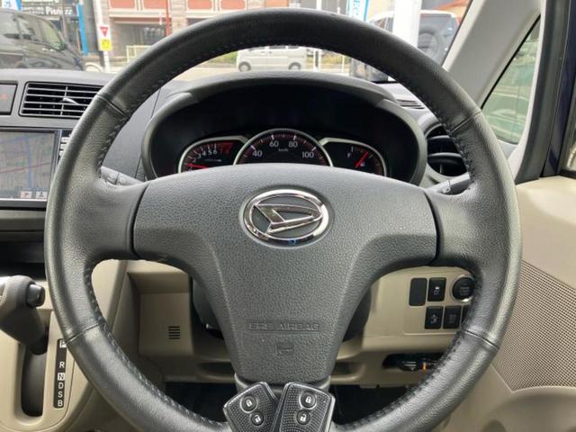 ムーヴ ＸターボスマートセレクションＳＡ　保証書／純正　ＳＤナビ／スマートアシスト（トヨタ・ダイハツ）／Ｂｌｕｅｔｏｏｔｈ接続／ＥＴＣ／ＥＢＤ付ＡＢＳ／横滑り防止装置／アイドリングストップ／ワンセグＴＶ／ＤＶＤ／ターボ／禁煙車　ＤＶＤ再生（14枚目）