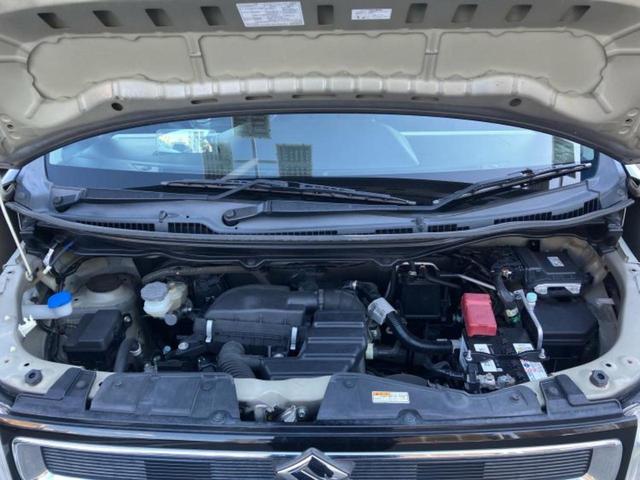 ワゴンR ハイブリッドFX 新品タイヤ/保証書/レーダーブレーキサポート(スズキ)/シートヒーター 運転席/車線逸脱防止支援システム/ドライブレコーダー 社外/ETC/EBD付ABS/横滑り防止装置/アイドリングストップ(43枚目)