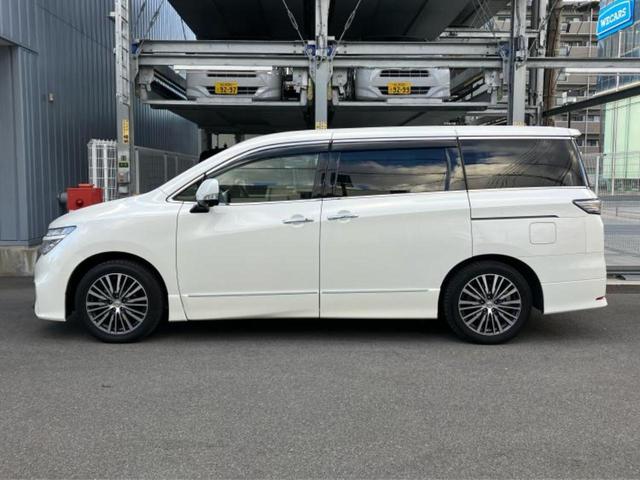 エルグランド ハイウェイスターＳ　保証書／純正　ＨＤＤナビ／両側電動スライドドア／アラウンドビューモニター／シート　ハーフレザー／ヘッドランプ　ＬＥＤ／Ｂｌｕｅｔｏｏｔｈ接続／ＥＴＣ／ＥＢＤ付ＡＢＳ／横滑り防止装置　全周囲カメラ（2枚目）