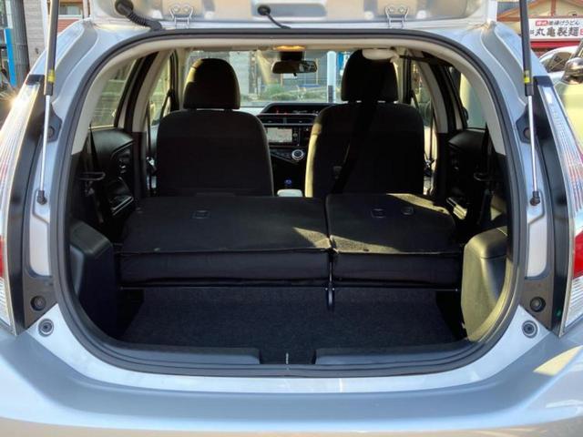 アクア Ｇ　保証書／純正　ＳＤナビ／衝突安全装置／車線逸脱防止支援システム／Ｂｌｕｅｔｏｏｔｈ接続／ＥＴＣ／ＥＢＤ付ＡＢＳ／横滑り防止装置／アイドリングストップ／クルーズコントロール／バックモニター／フルセグＴＶ（19枚目）