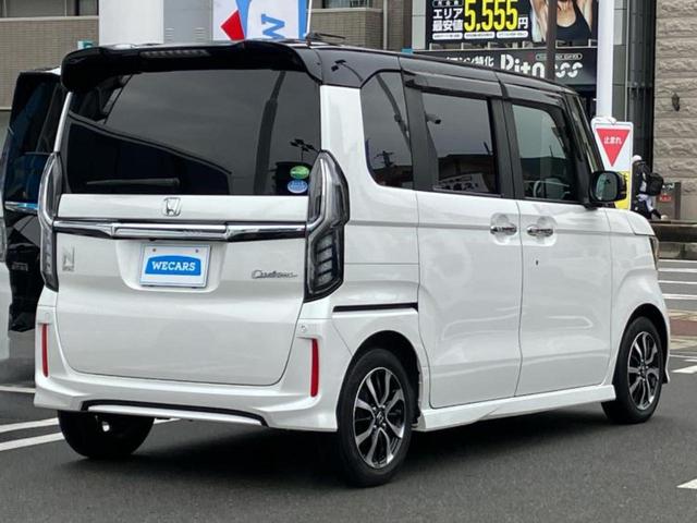 Ｎ－ＢＯＸカスタム Ｇ・Ｌホンダセンシング　新品タイヤ／保証書／純正　ＳＤナビ／ホンダセンシング／両側電動スライドドア／車線逸脱防止支援システム／ドライブレコーダー　純正／ヘッドランプ　ＬＥＤ／ＵＳＢジャック／Ｂｌｕｅｔｏｏｔｈ接続／ＥＴＣ（3枚目）