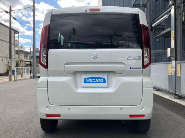スペーシア ハイブリッドＧ　保証書／セーフティサポート（スズキ）／車線逸脱防止支援システム／ヘッドランプ　ＬＥＤ／ＥＢＤ付ＡＢＳ／横滑り防止装置／禁煙車／衝突安全ボディ／パワーウインドウ／エンジンスタートボタン　ワンオーナー（30枚目）