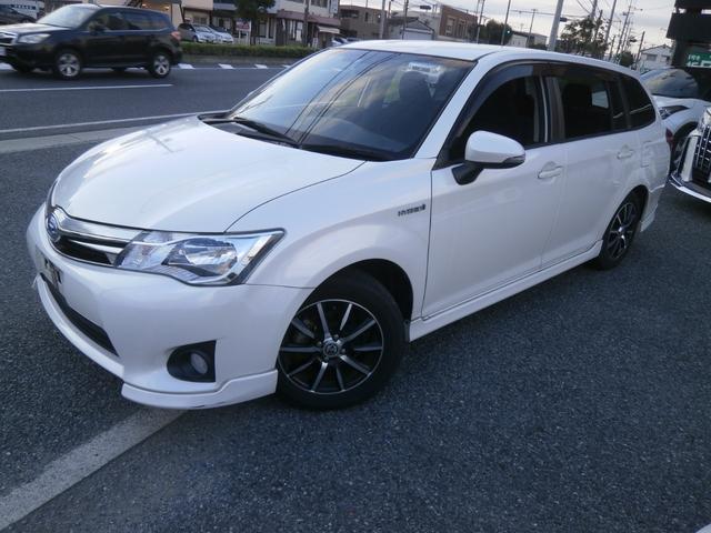 トヨタ カローラフィールダー その他 ハイブリッドｇ エアロツアラー 社外ナビ アルミ 中古車検索 くるまのニュース