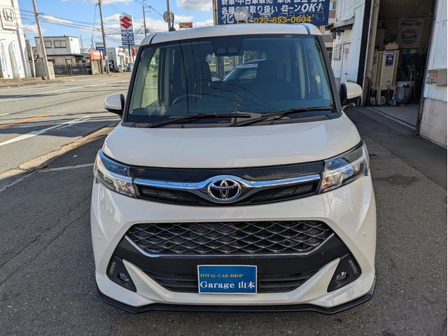 タンク カスタムＧ　両側パワースライド　純正ナビ　ＴＶ　Ｂカメラ　ＬＥＤヘッドライト　シートヒーター　クルコン（3枚目）