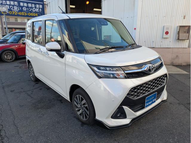 タンク カスタムＧ　両側パワースライド　純正ナビ　ＴＶ　Ｂカメラ　ＬＥＤヘッドライト　シートヒーター　クルコン（4枚目）