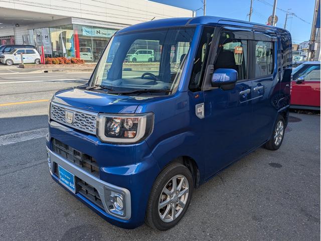 ウェイク X SA ターボ 両側パワースライド スマートキー スマートアシスト 純正ナビ TV Bカメラ Bluetooth 純正アルミ ETC(2枚目)