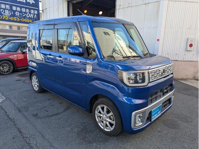 ウェイク X SA ターボ 両側パワースライド スマートキー スマートアシスト 純正ナビ TV Bカメラ Bluetooth 純正アルミ ETC(4枚目)