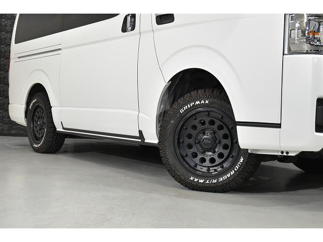 ハイエースバン スーパーGL ダークプライムII パノラミックビューモニター・デジミラ・寒冷地仕様・ナイトロパワーH12ショットガン16インチ・ESSEXフロントバンパーガード・ALPINE BIGX Fモニター・ドライブレコーダー・ベッドキット(11枚目)