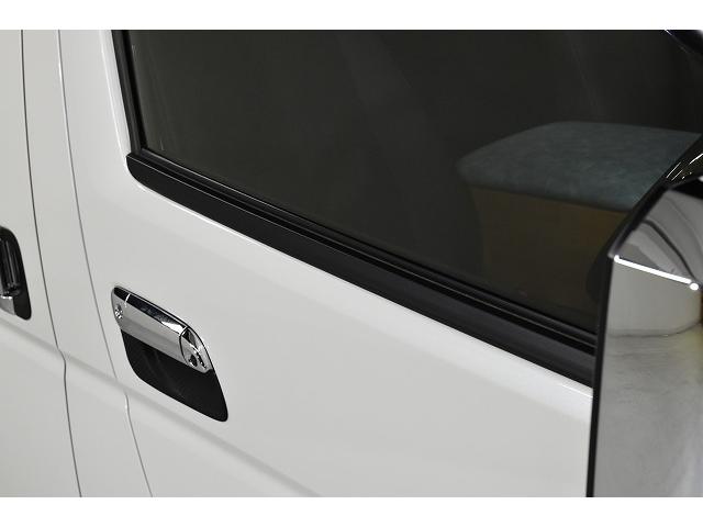 ハイエースバン スーパーGL ダークプライムII パノラミックビューモニター・デジミラ・寒冷地仕様・ナイトロパワーH12ショットガン16インチ・ESSEXフロントバンパーガード・ALPINE BIGX Fモニター・ドライブレコーダー・ベッドキット(27枚目)