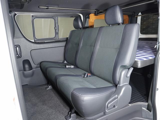 ハイエースバン スーパーGL ダークプライムII パノラミックビューモニター・デジミラ・寒冷地仕様・ナイトロパワーH12ショットガン16インチ・ESSEXフロントバンパーガード・ALPINE BIGX Fモニター・ドライブレコーダー・ベッドキット(71枚目)